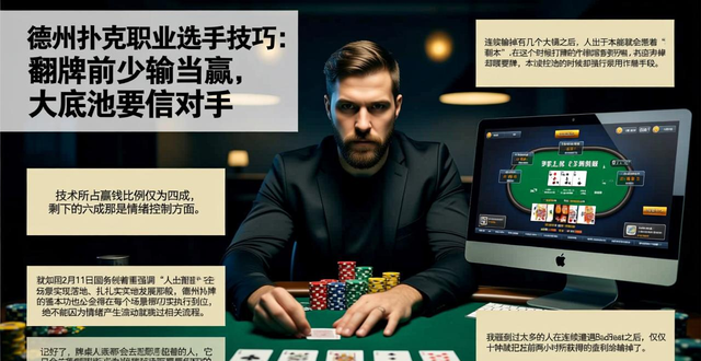德州扑克职业选手技巧_德州扑克职业选手技巧_德州扑克职业选手技巧