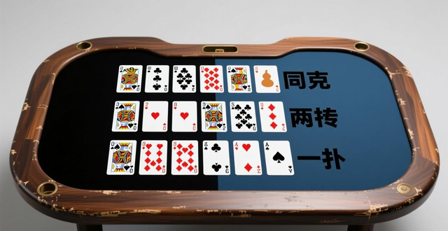 德州牌谱详细解说_德州牌谱大小_德州扑克牌谱规则