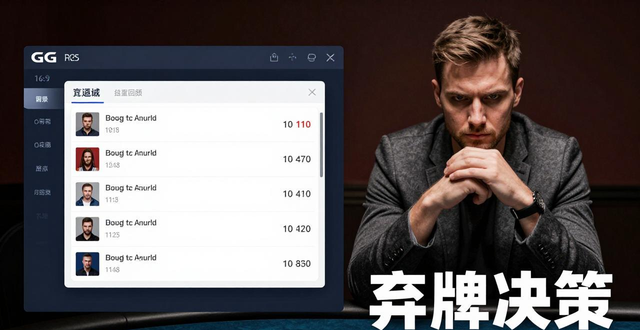 德州扑克弃牌时机_德州扑克读牌技巧_德州扑克打伙牌能赢吗