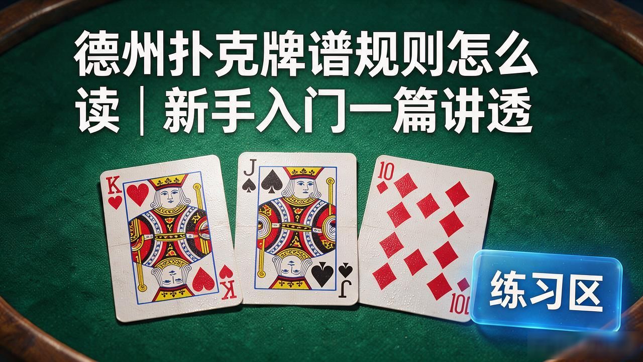 德州扑扑克牌型规则_德州扑克牌谱规则_德州扑扑克牌型打法